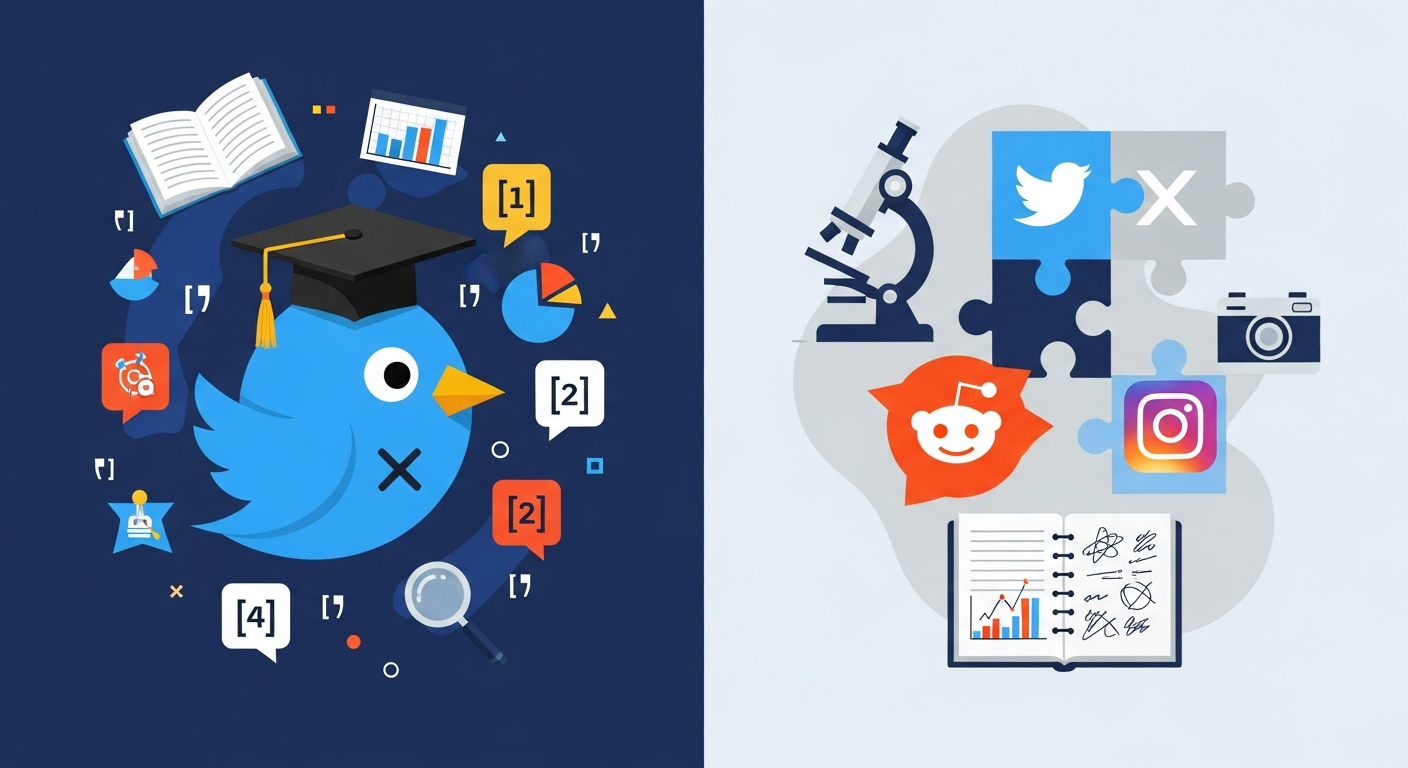 Social Data for Academic Research: Affordable Options